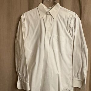 Share  Strafford Executive Pinpoint Oxford 100% Cotton White Shirt Men's 16-34